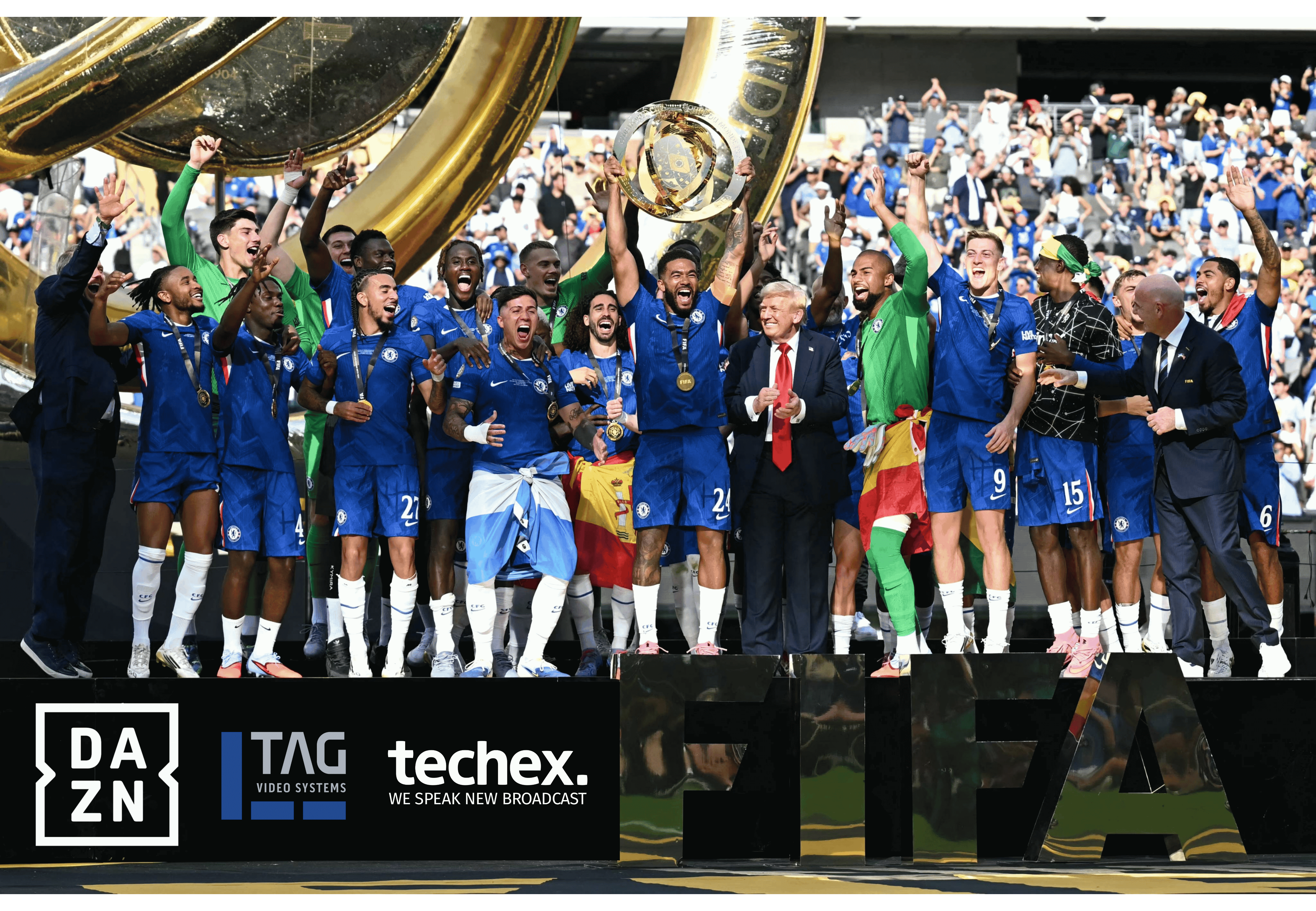 DAZN Builds Future-Ready Live Sports Infrastructure with Techex and TAG for FIFA Club World Cup 2025™