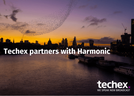Techex partners with Harmonic