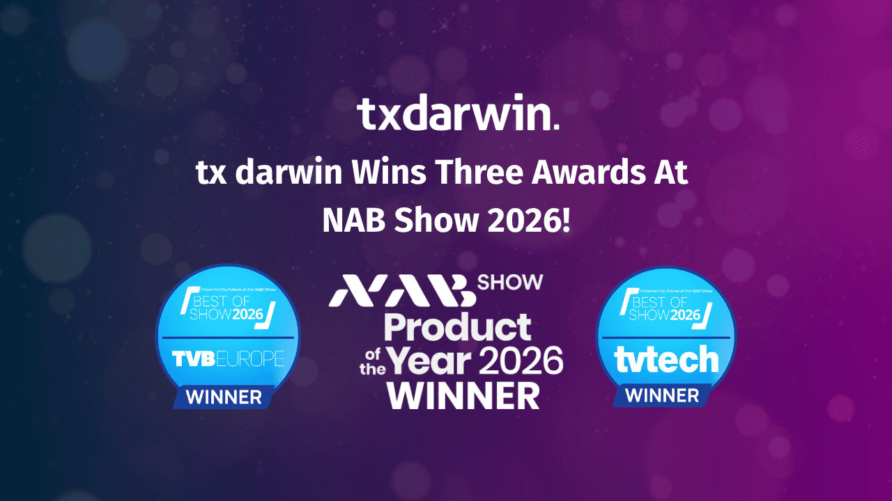 tx darwin Wins Three Awards At NAB Show 2026