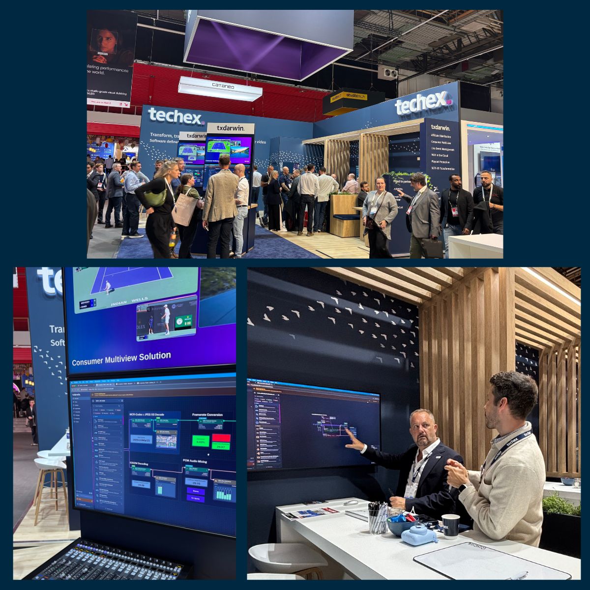 Techex team at IBC 2026