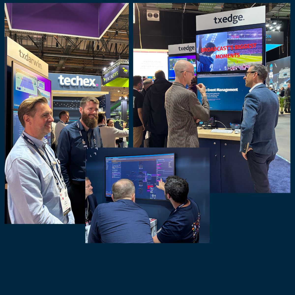 Techex team at IBC 2026