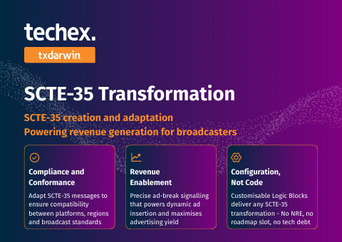 SCTE-35 Transformation Brochure Techex